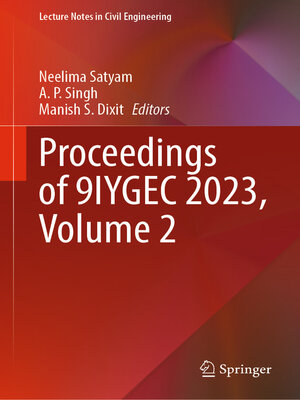 cover image of Proceedings of 9IYGEC 2023, Volume 2